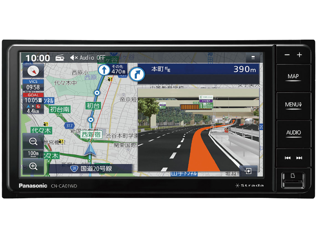 パナソニック ストラーダ CN-CA01WD