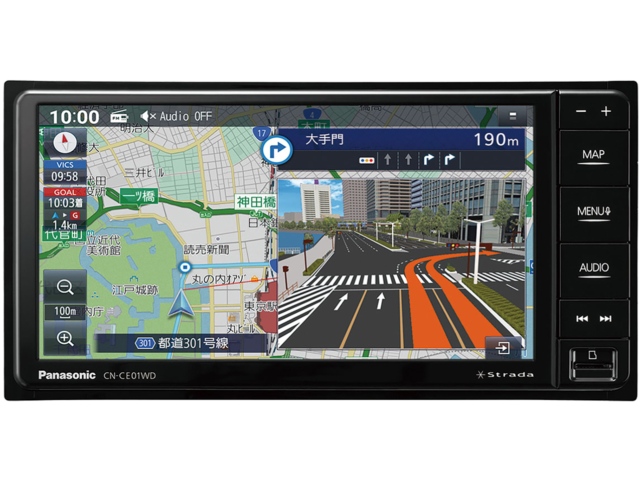 パナソニック ストラーダ CN-CE01WD